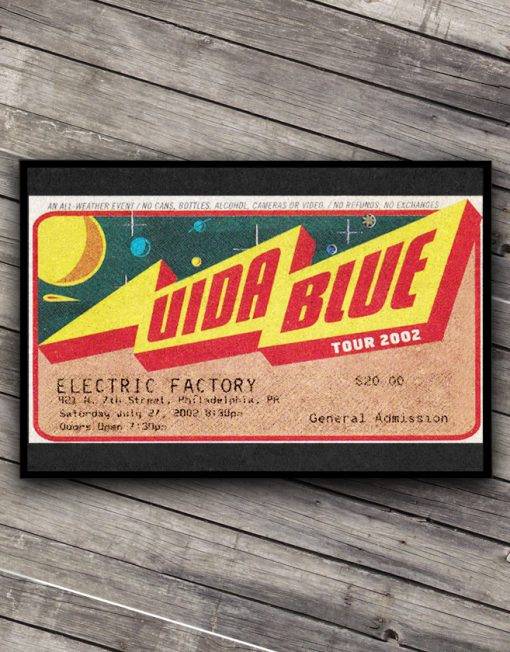 Concert Ticket Stub Door Mat FREE U.S. SHIPPING! Phunky Threads