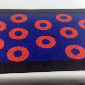 Phish The Original Fishman Recycled Rubber Doughnut Door Mat
