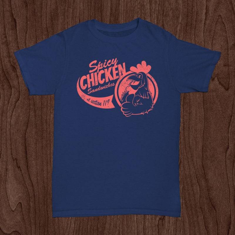 Phish - Spicy Chicken Sandwiches at Section 119 MSG - Phunky Threads