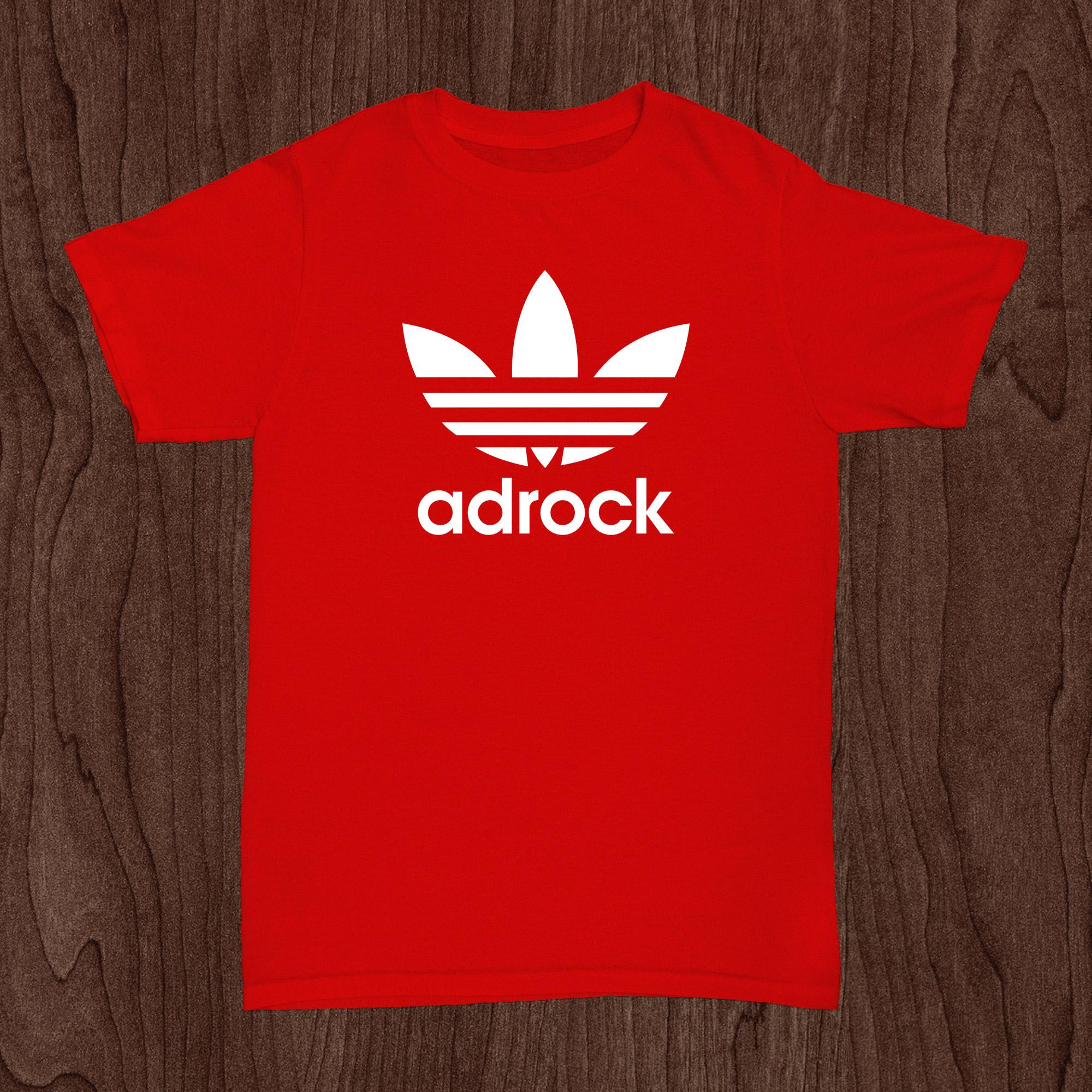 Boys red adidas shirt outlet
